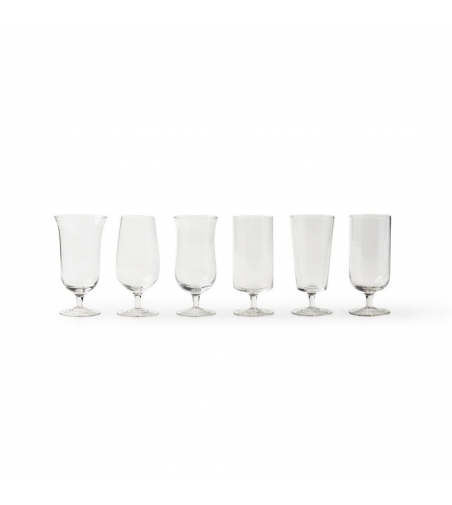 Set 6 Bicchieri Di Birra Diseguale - Bitossi Home
