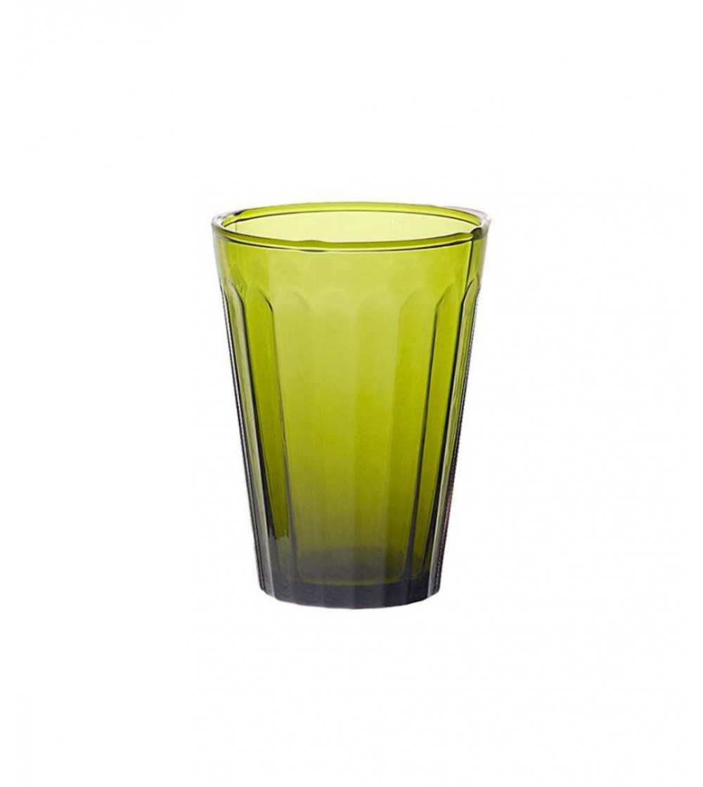 Set of 6 Olive Water Glasses Lucca - Bitossi Home