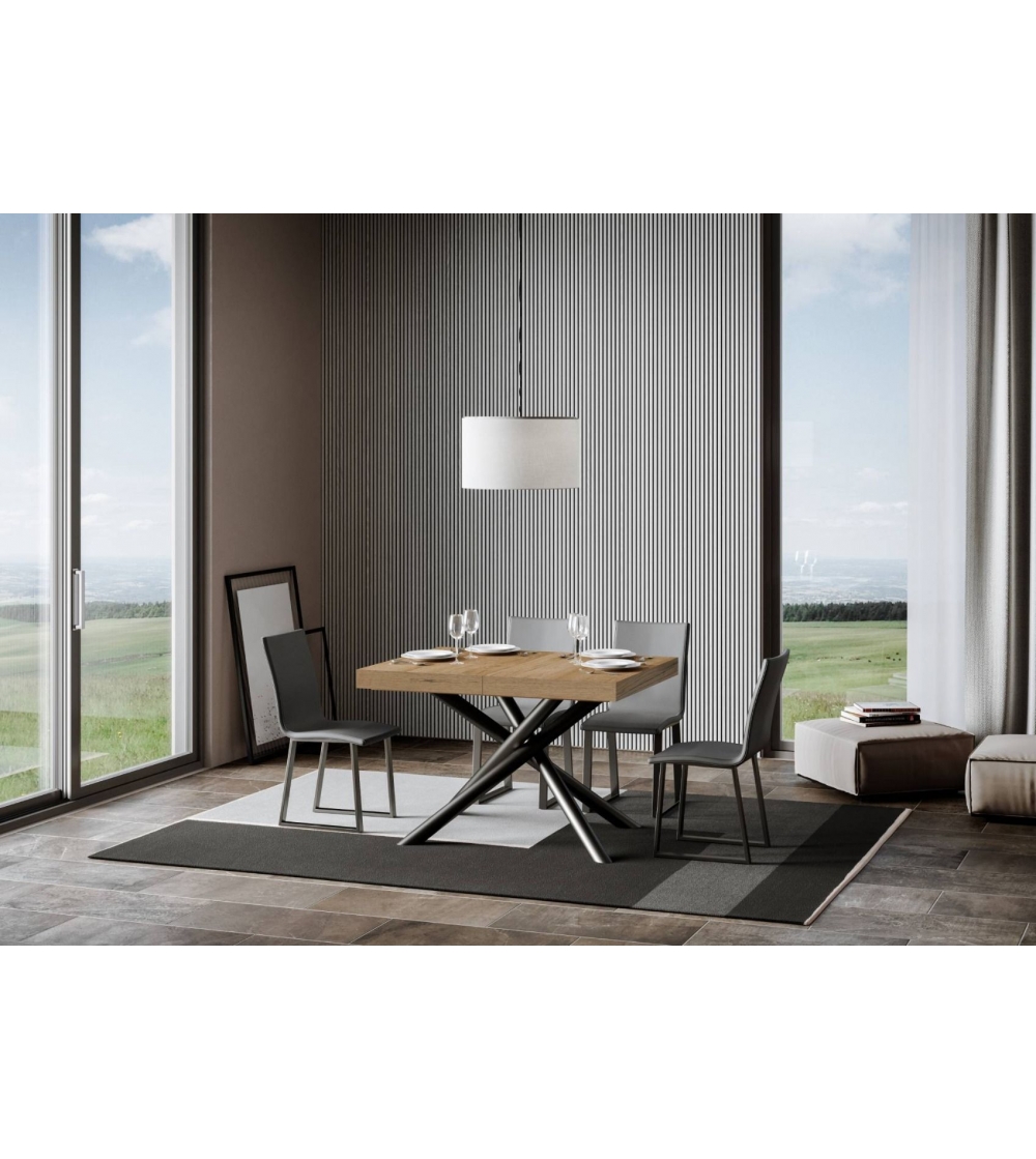 Vinciguerra Shop - Faxen Extendable Table From 130 To 390