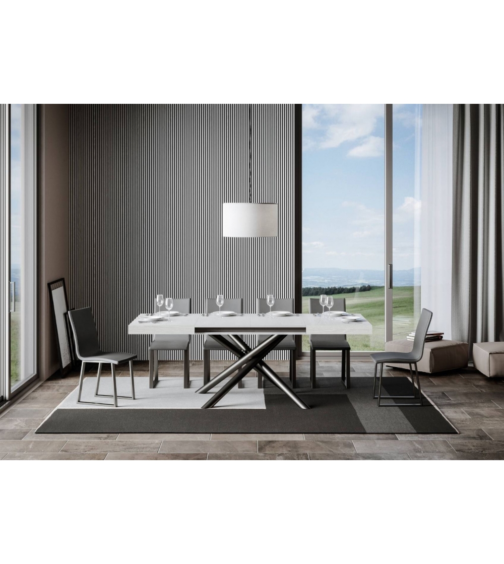 Vinciguerra Shop - Faxen Extendable Table From 130 To 390