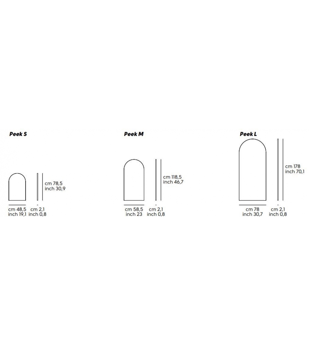 Miroir Peek S - Midj