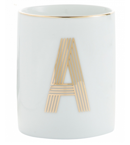 Verre Lettre A Lettering - Bitossi Home