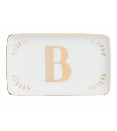 Vassoio Rettangolare Lettera B Lettering - Bitossi Home