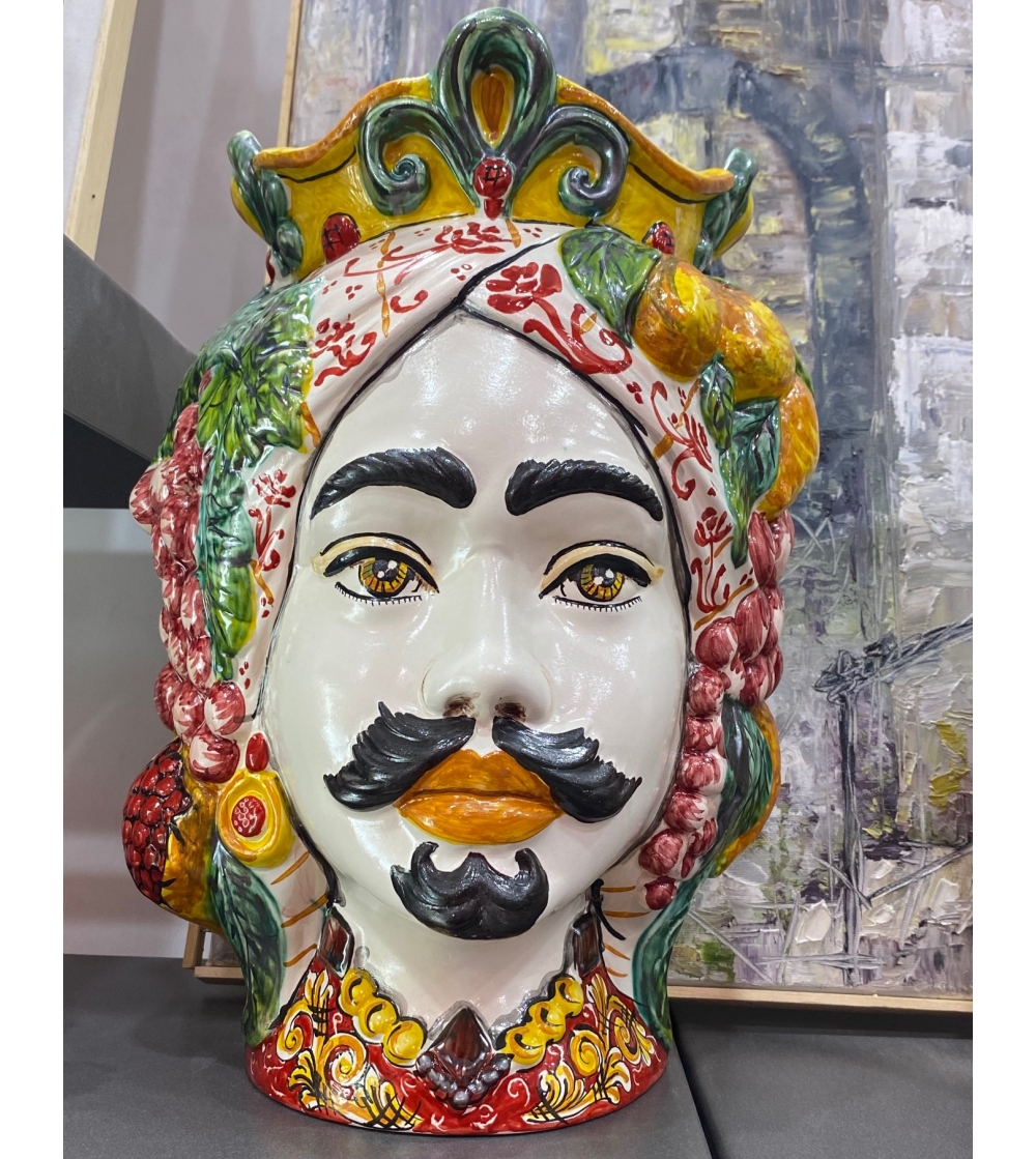 Testa Di Moro Sicilian Artistic Ceramics - Vinciguerra Shop