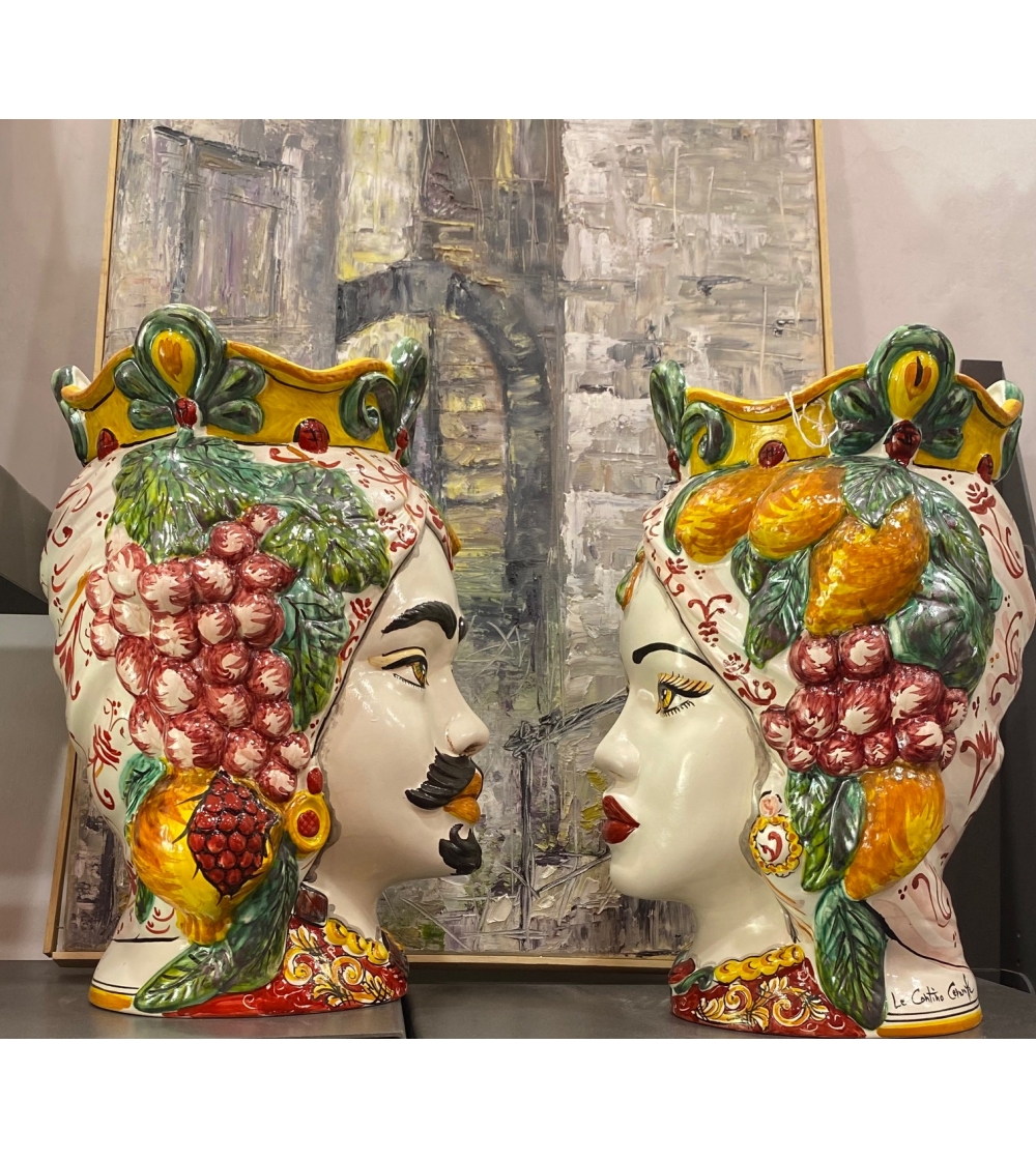 Testa Di Moro Ceramiche Artistiche...