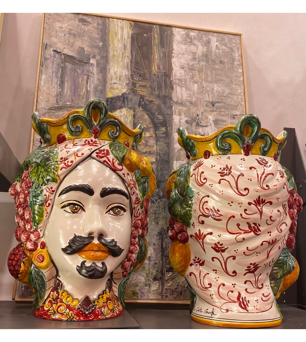 Testa Di Moro Sicilian Artistic...