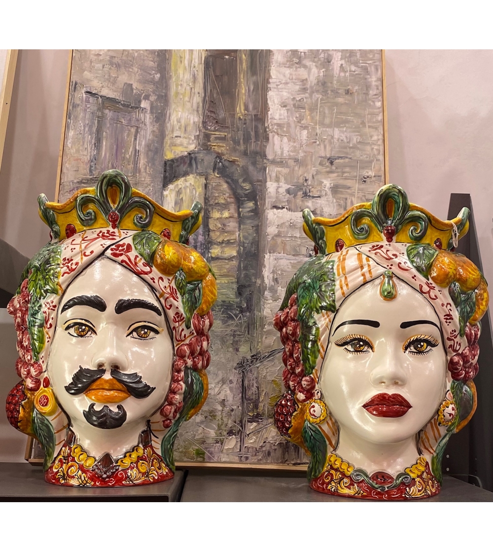 Testa Di Moro Ceramiche Artistiche...