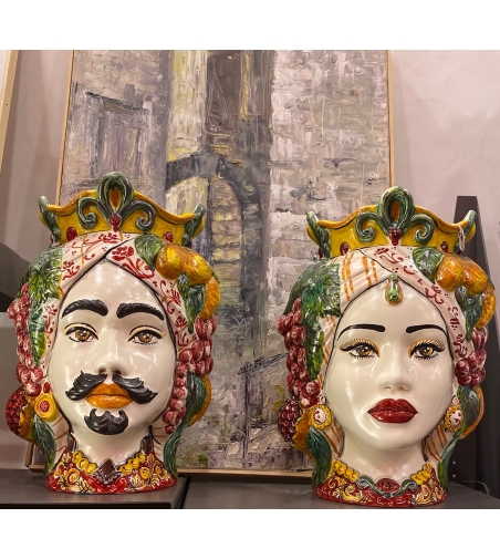Testa Di Moro Ceramiche Artistiche Siciliane - Vinciguerra Shop