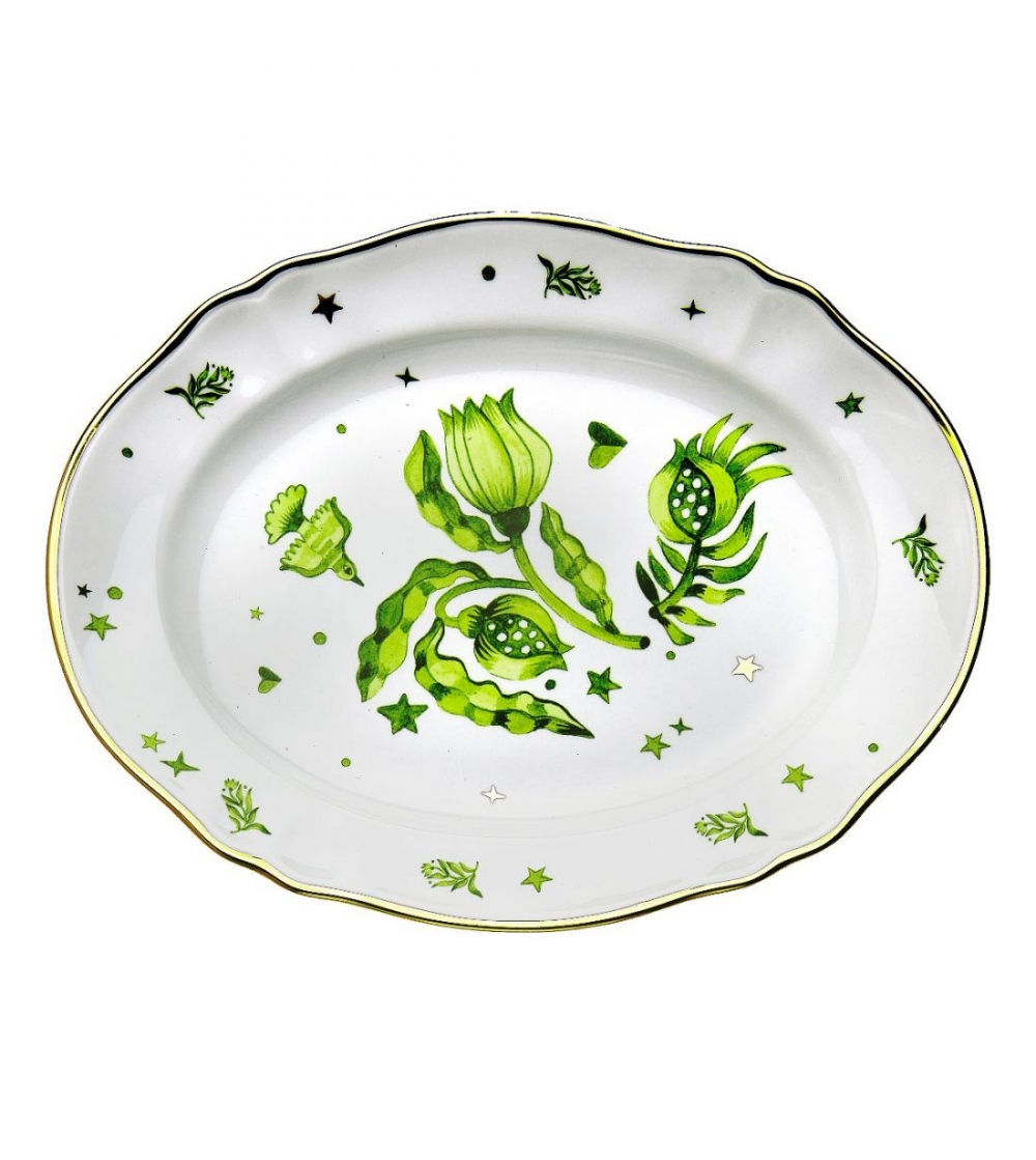 Floral Oval Tray The Decomposed Table - Bitossi Home