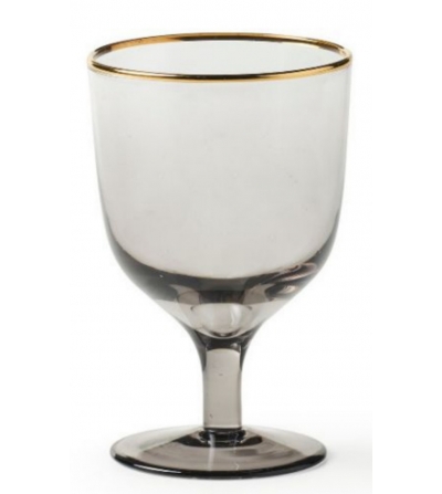 Set 6 Calici Acqua Decò Grigio - Bitossi Home