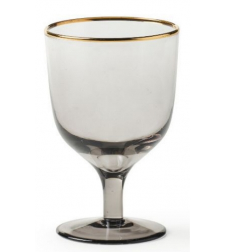 Set 6 Calici Acqua Decò Grigio - Bitossi Home