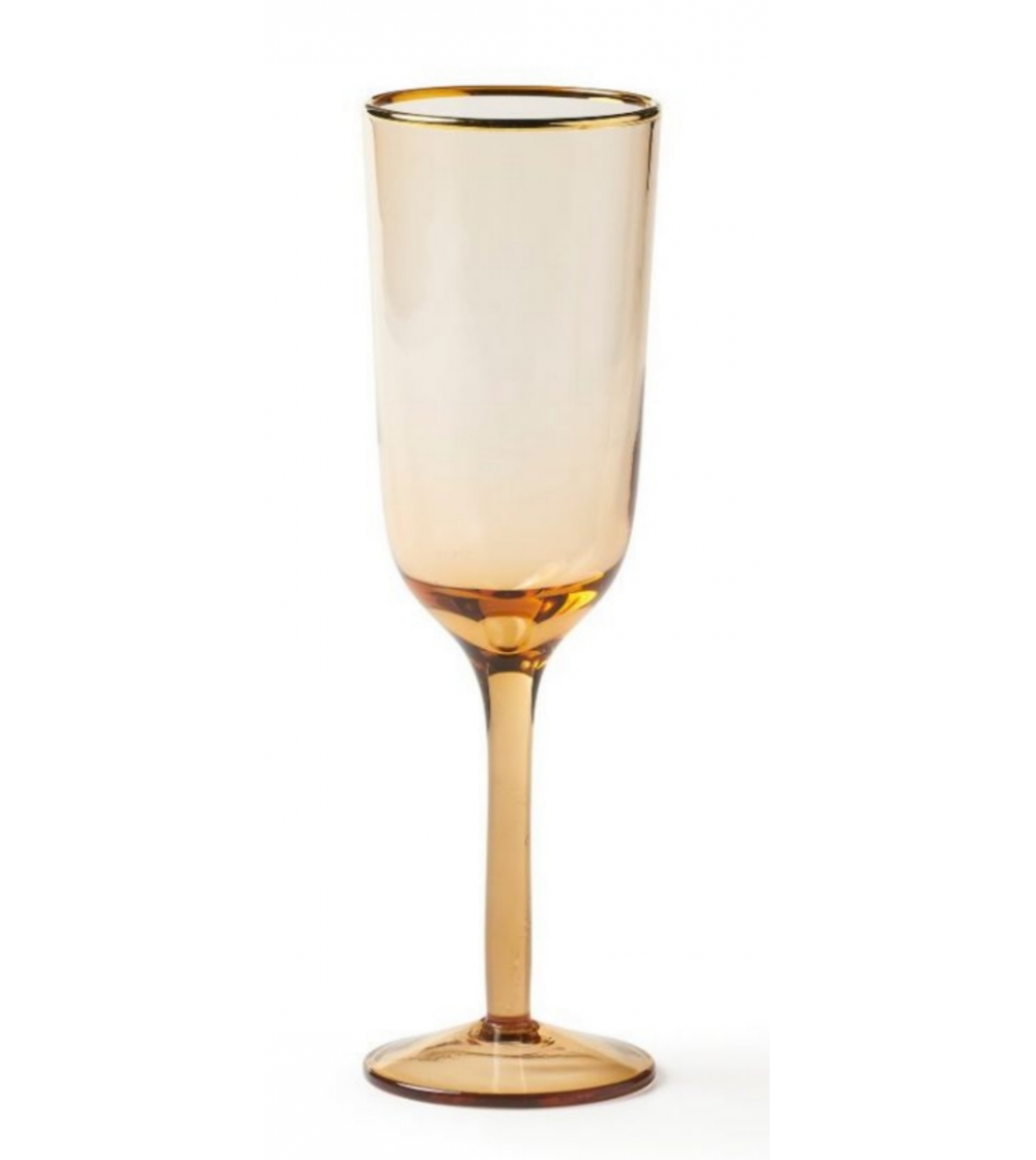 Set of 6 Flute Glasses Decò - Bitossi Home