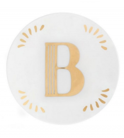 Platillo Letra B Lettering - Bitossi Home