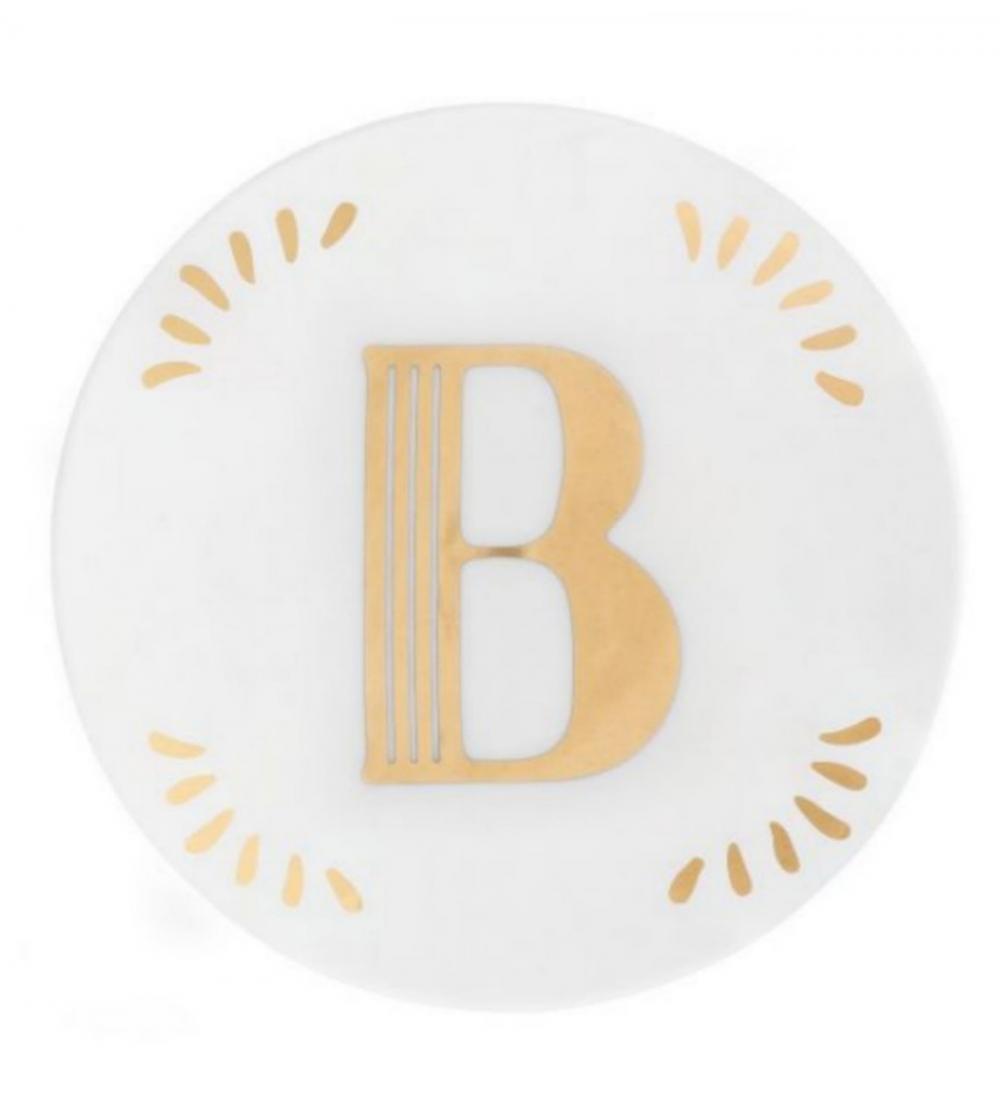 Piattino Lettera B Lettering - Bitossi Home