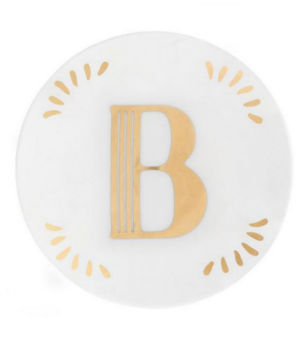 Soucoupe Lettre B Lettering - Bitossi Home