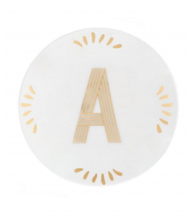 Platillo Letra A Lettering - Bitossi Home