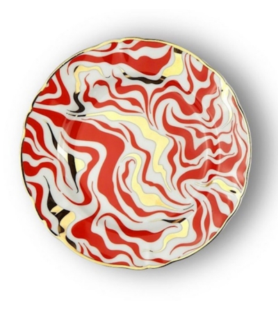 Plato Dessert Tormenta Abracadabra - Bitossi Home