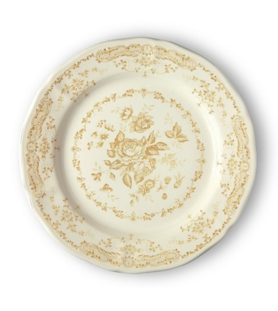 Plateau Rond Ocra Rose - Bitossi Home