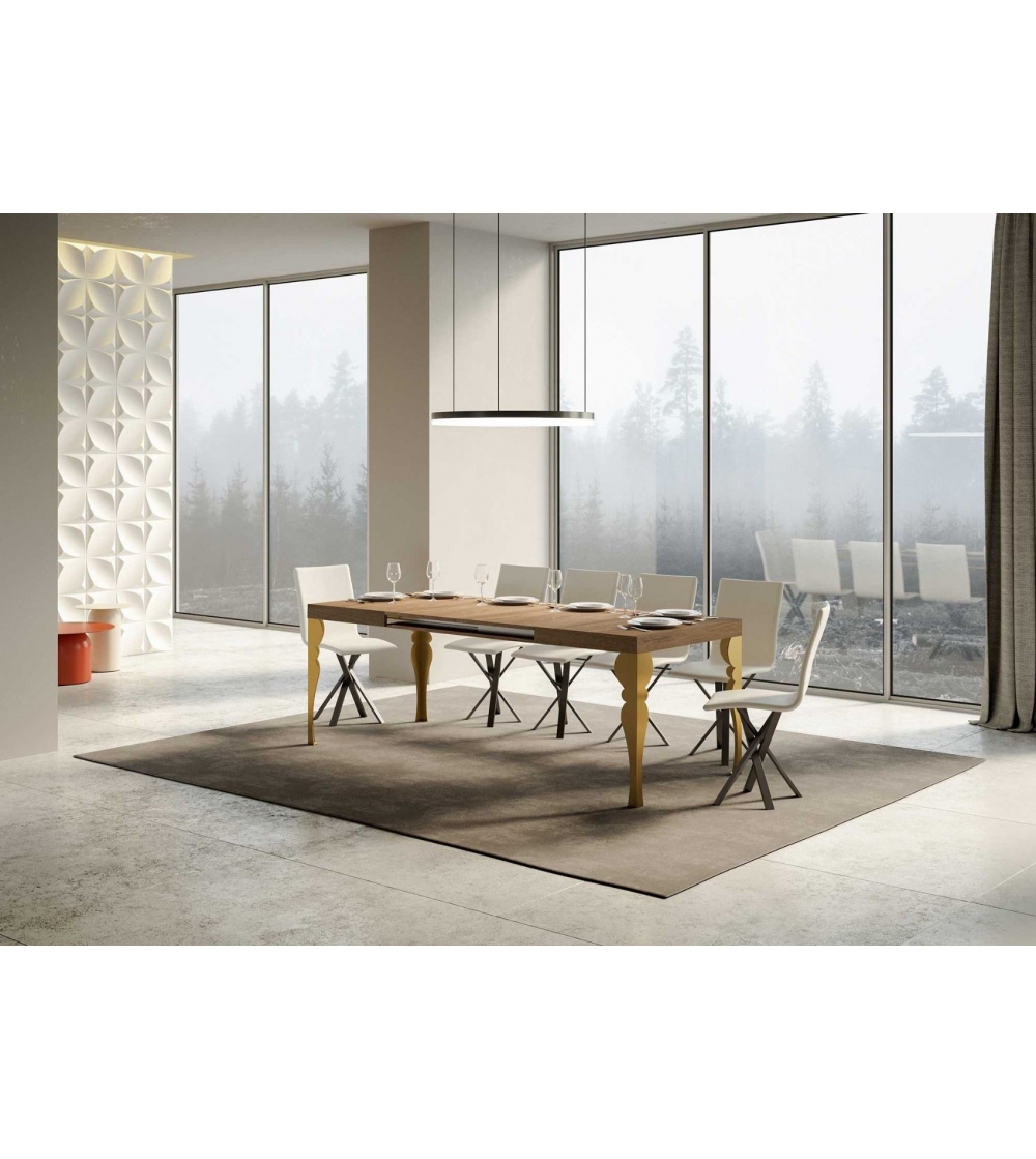 Itamoby - Paxon Gold 130 Table Extendable To 234