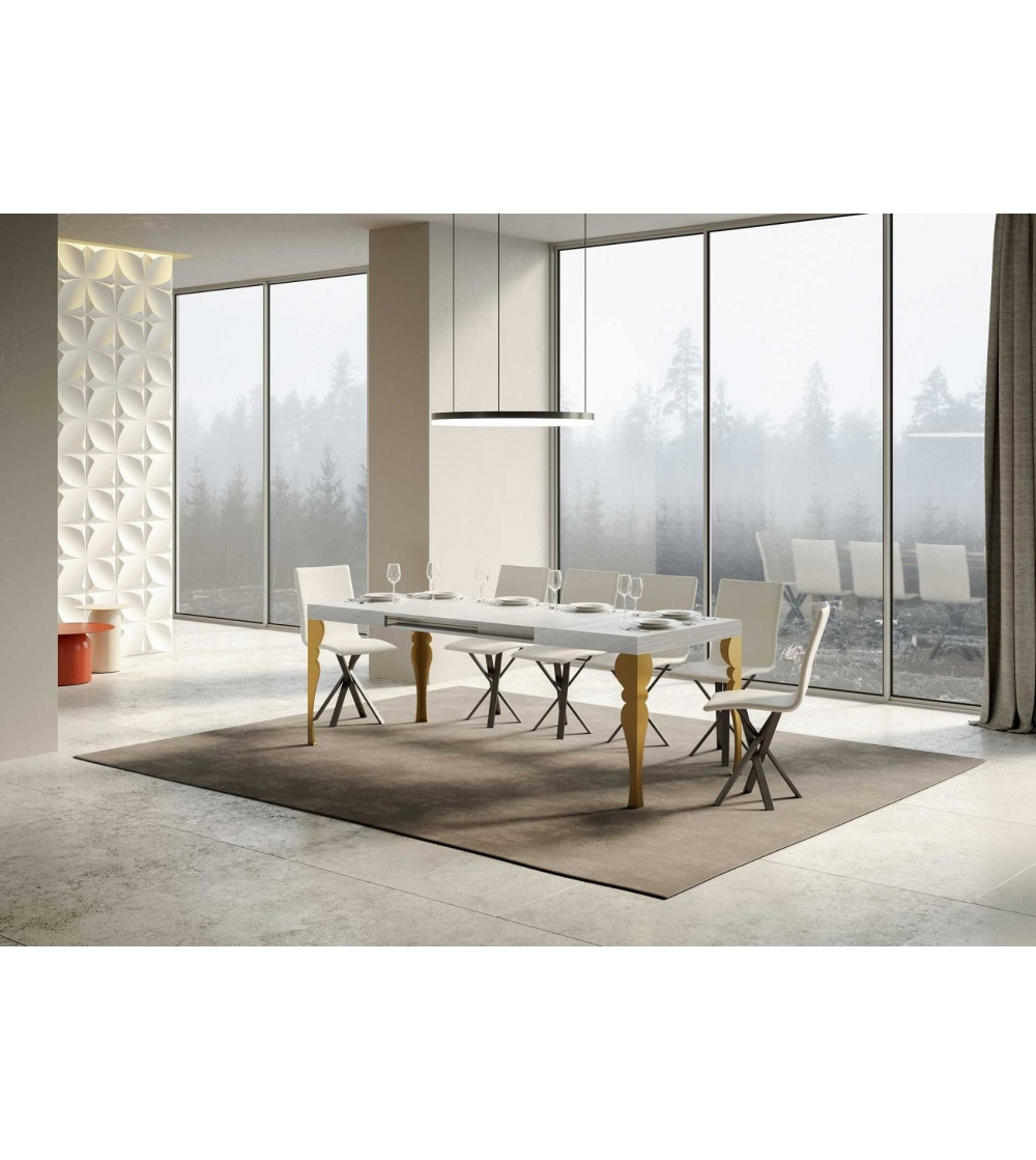 Itamoby - Paxon Gold 130 Table Extendable To 234