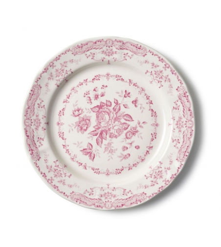 Mittleres Rosafarbenes Rundes Tablett - Bitossi Home