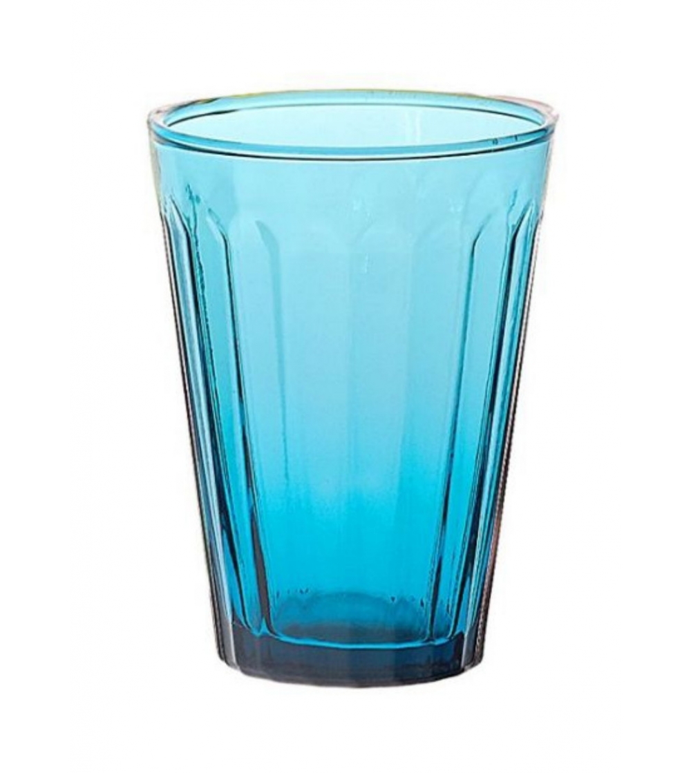 Paquete 6 Vasos Agua Lucca Azul - Bitossi Home