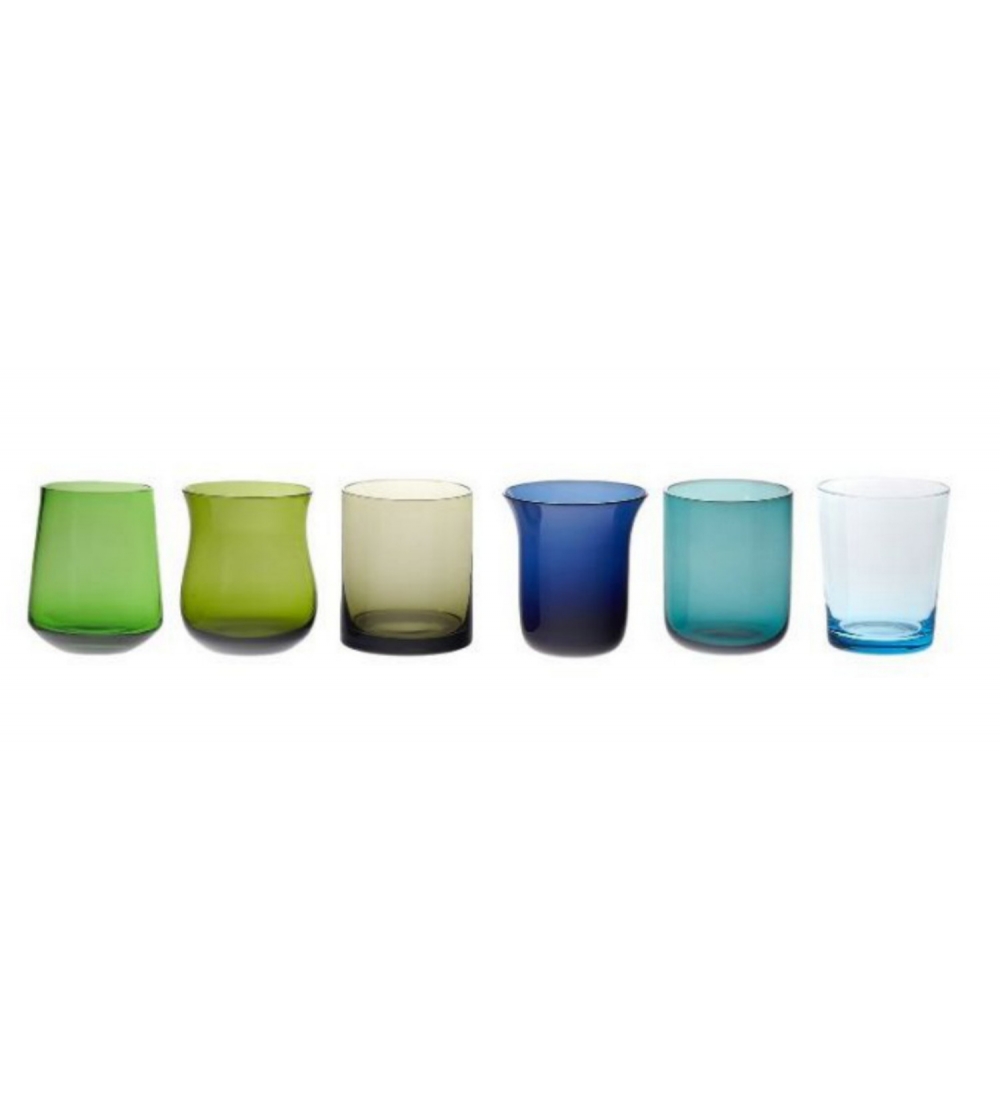 Ensemble 6 Verres Alcool Diseguale - Bitossi Home