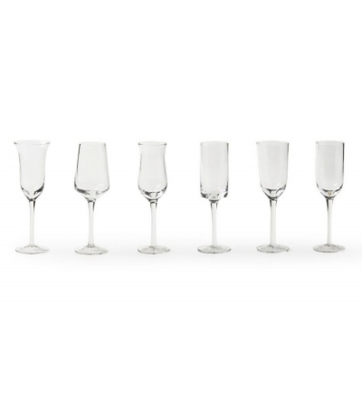 Set mit 6 Grappa-Gläsern Diseguale - Bitossi Home
