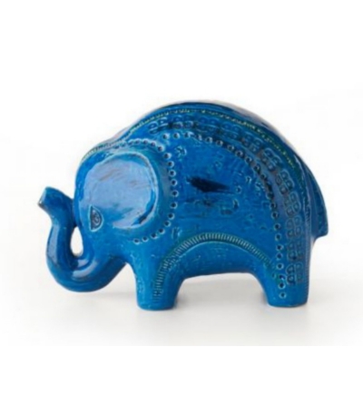 Figur Elefant Aldo Londi Bitossi Ceramiche Cod. 112