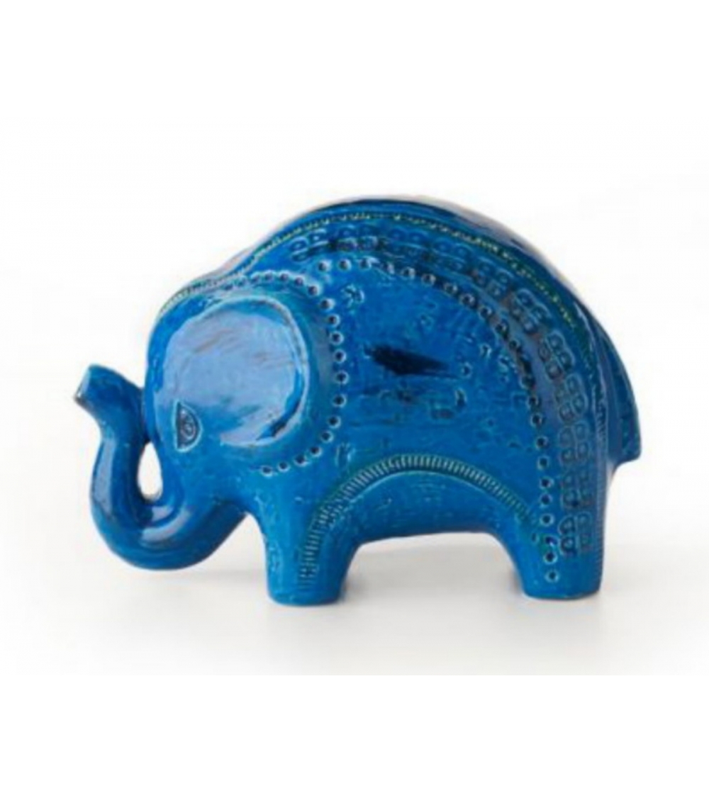 Elephant Figure Aldo Londi Bitossi Ceramiche Cod. 112