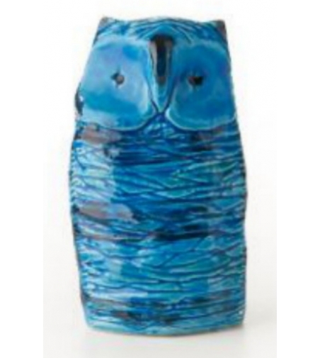 Figur Eule Aldo Londi Bitossi Ceramiche
