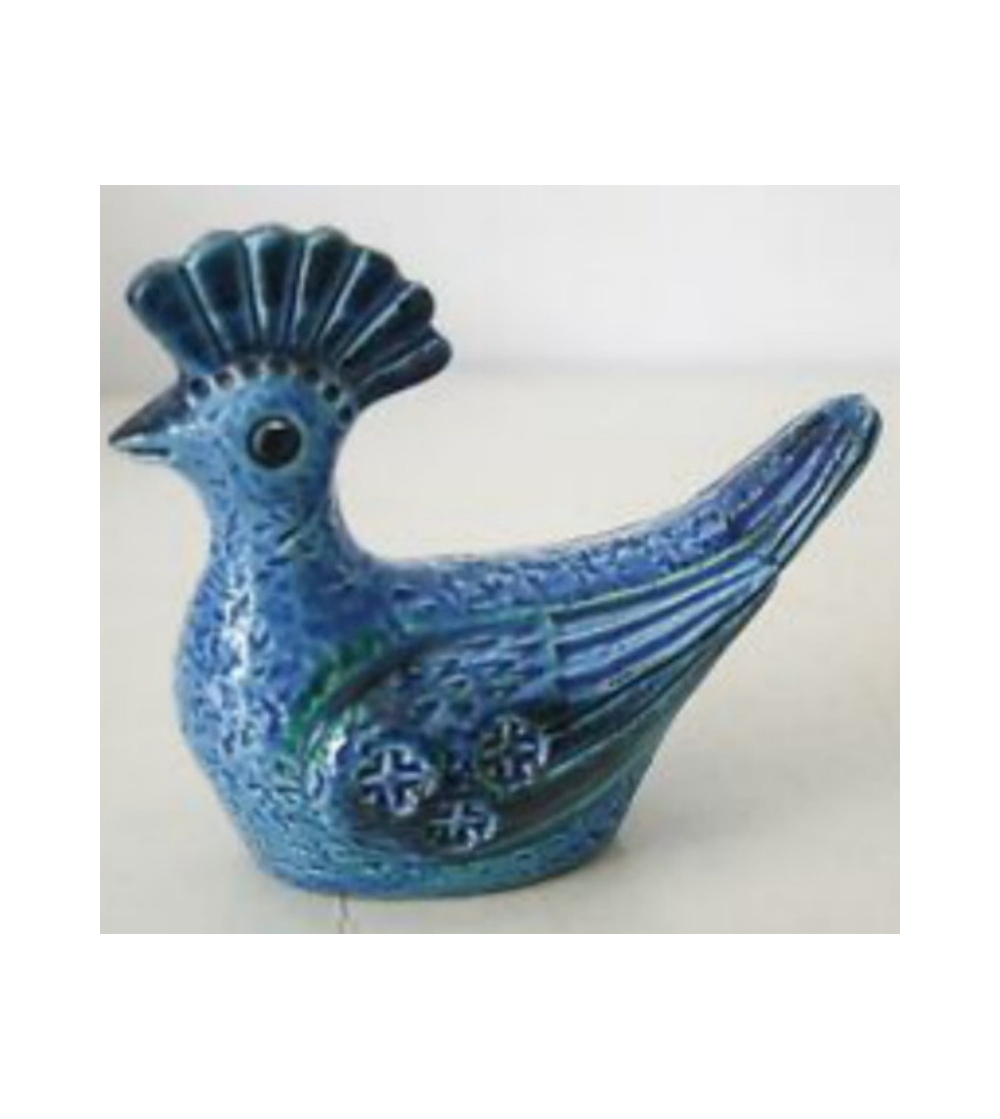 Bitossi Ceramiche Peacock Figure Aldo Londi