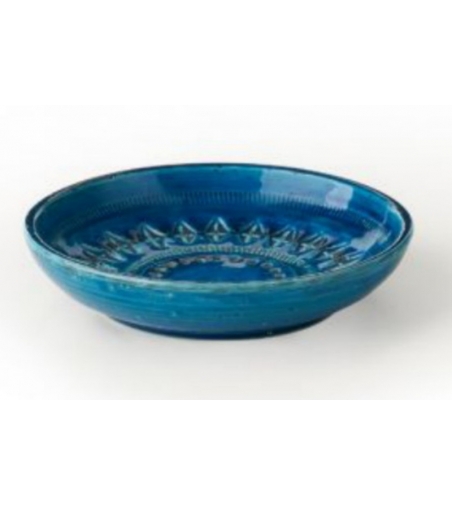 Bitossi Ceramiche Centro Bolo Serie Rimini Blu Aldo Londi
