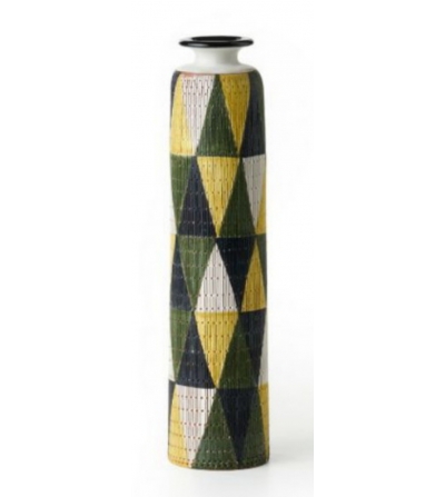 Bitossi Ceramiche Vase Série Soie Aldo Londi