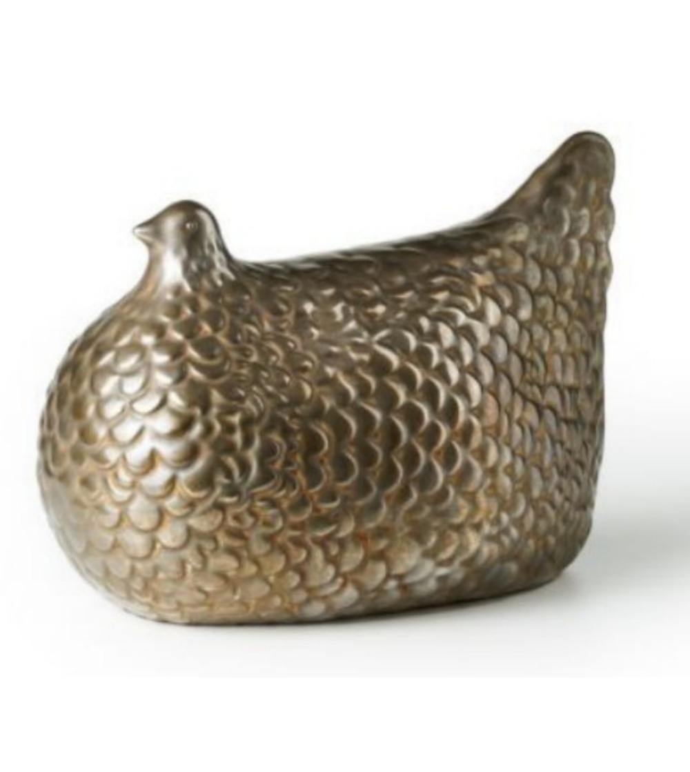 Bitossi Ceramiche Estatuita Gallina Aldo Londi  Cod. 2467