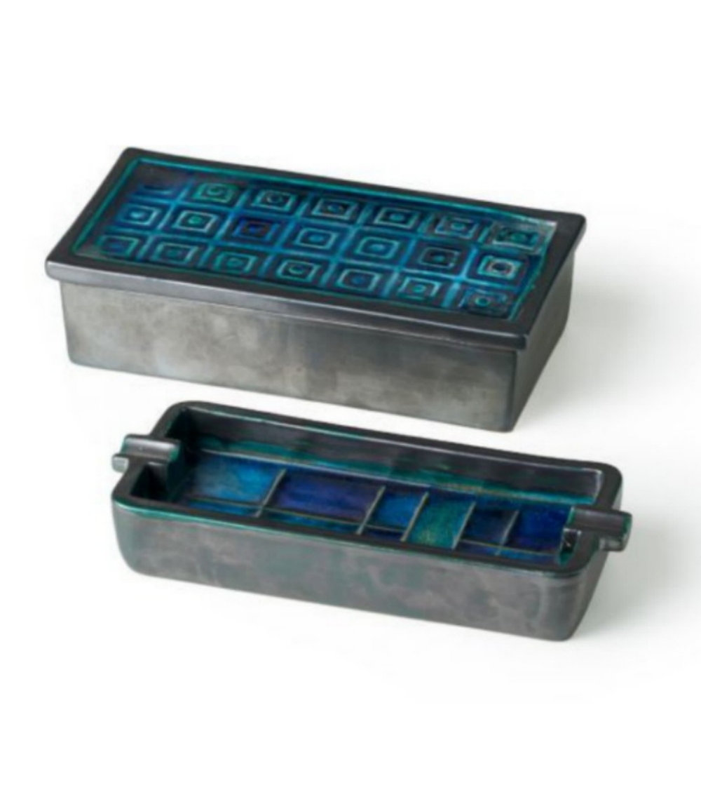 Bitossi Ceramiche Box + Ashtray set Aldo Londi