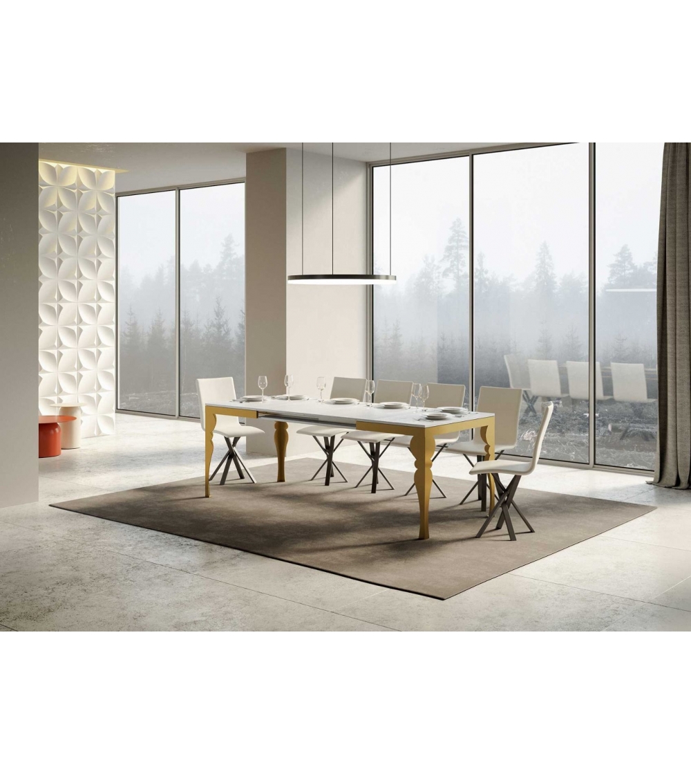 Vinciguerra Shop - Design Pamo 120 Table Extendable To 380