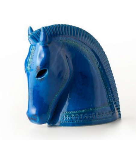 Head Horse Rimini Blue Aldo Londi Bitossi Ceramiche