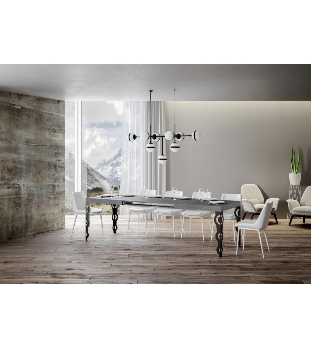 Finland 160 Table Extendable To 420 - Vinciguerra Shop