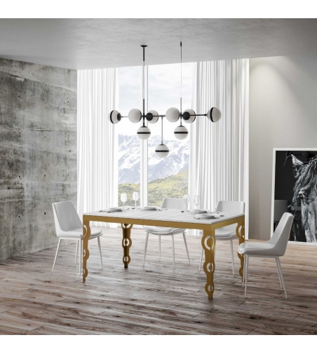 Vinciguerra Shop - Finland Gold 160 Table Extendable To 420