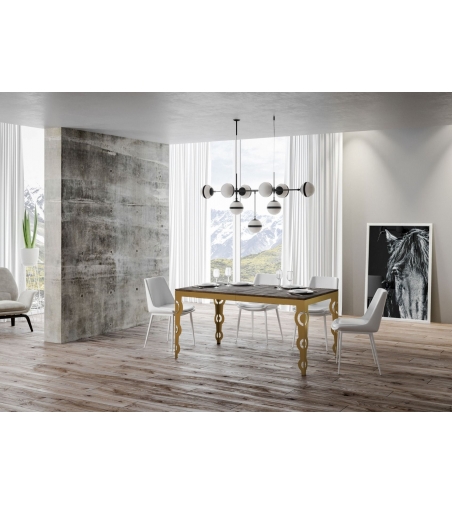 Vinciguerra Shop - Finland Gold 160 Table Extendable To 420