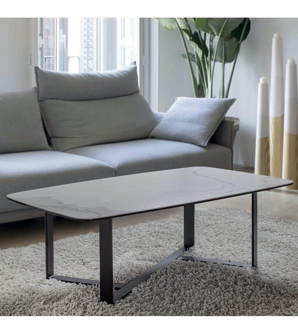 Ceramic Glass Coffee Table Epicentro 844 - La Seggiola