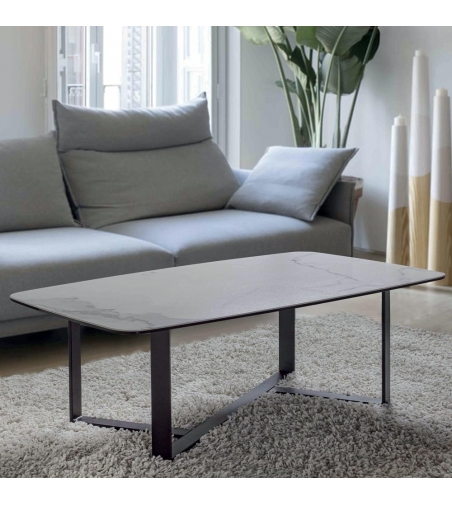 Ceramic Glass Coffee Table Epicentro 844 - La Seggiola