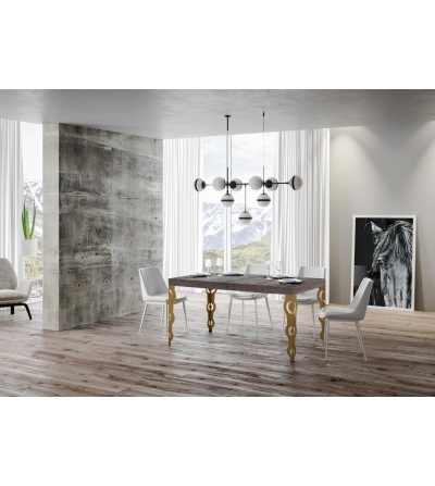 Vinciguerra Shop - Neu Finland Gold 160 Tisch Ausziehbar...