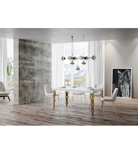 Vinciguerra Shop - New Finland Gold 180 Tisch Ausziehbar Auf 284