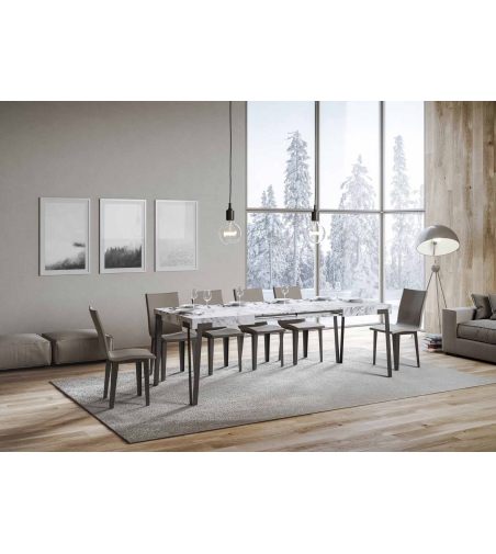 Vinciguerra Shop - Nordic 130 Table Extendable To 234
