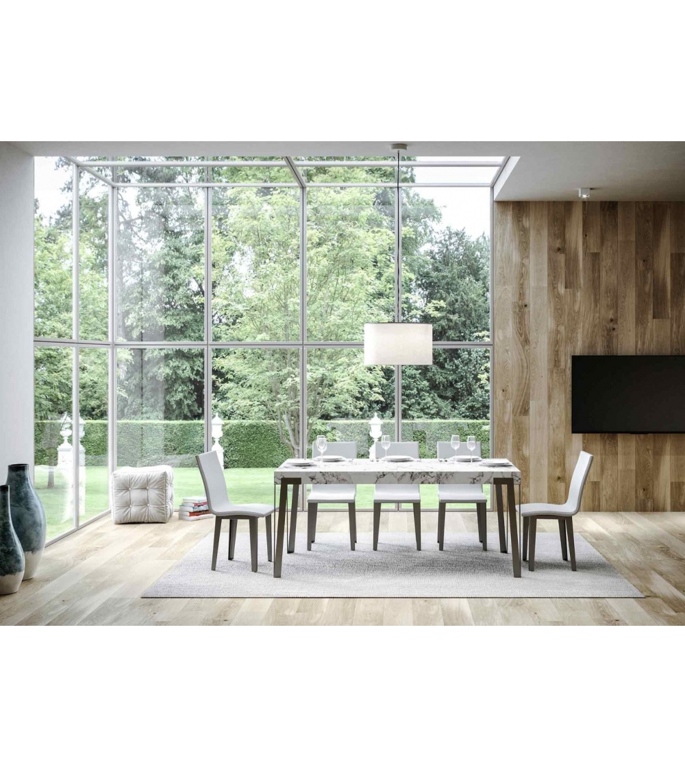 Table Nordic 160 Extensible À 264 - Vinciguerra Shop