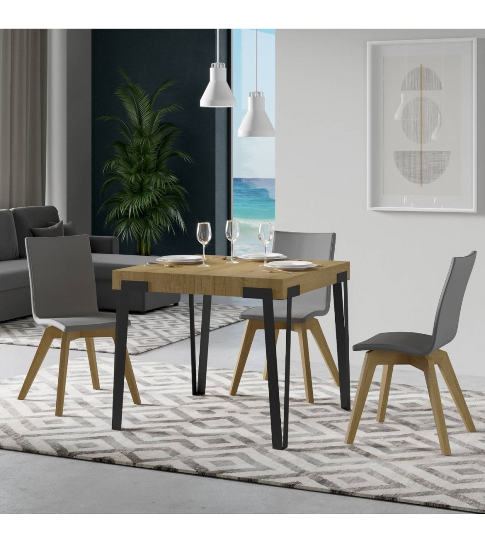 Vinciguerra Shop - Nordic 90 Table Extendable To 246