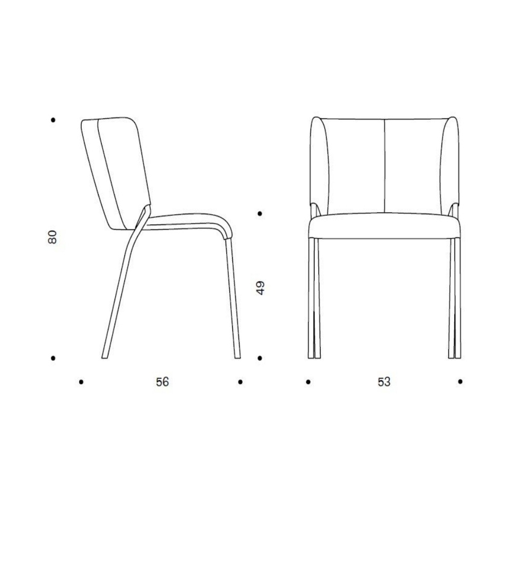 Sedia She - Tonelli Design
