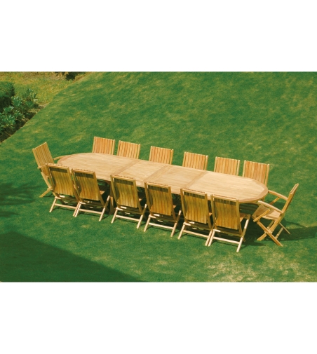 Table Oval Olimpo Classica - Il Giardino Di Legno